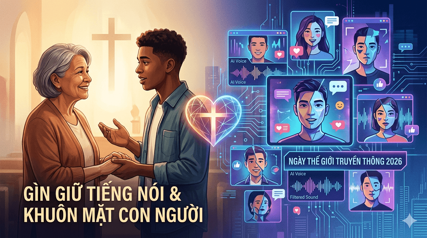 Gìn giữ tiếng nói và khuôn mặt con người
