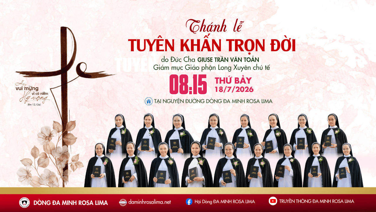 🛑 TRỰC TUYẾN | THÁNH LỄ KHẤN TRỌN ĐỜI - 18/7/2026