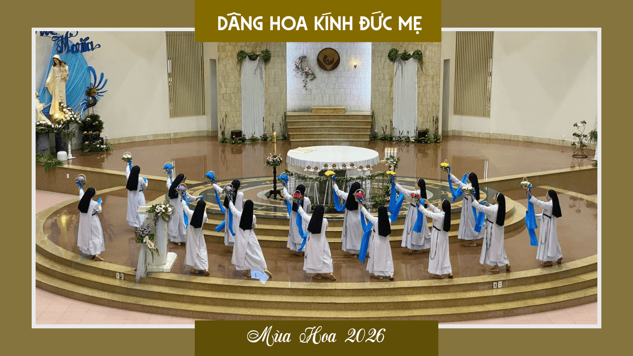 Khai mạc Tháng Hoa 2026 tại Nhà Mẹ Dòng Đa Minh Rosa Lima