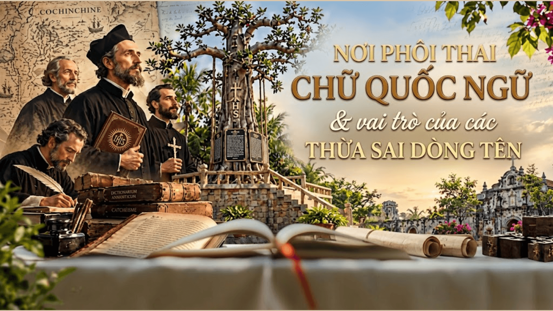 Một số tồn nghi về nơi phôi thai chữ Quốc ngữ và vai trò của các Thừa Sai Dòng tên đầu tiên với chữ Quốc ngữ "Tiền Đắc Lộ"