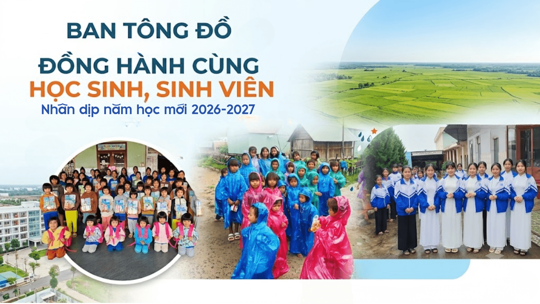 Ban Tông đồ đồng hành cùng học sinh, sinh viên đầu năm học mới 2026
