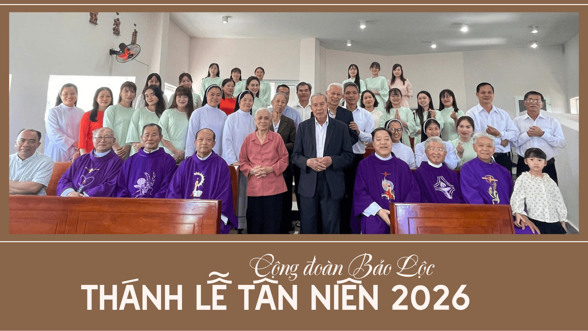 Tu xá Micae Bảo Lộc: Thánh lễ Tân Niên 2026