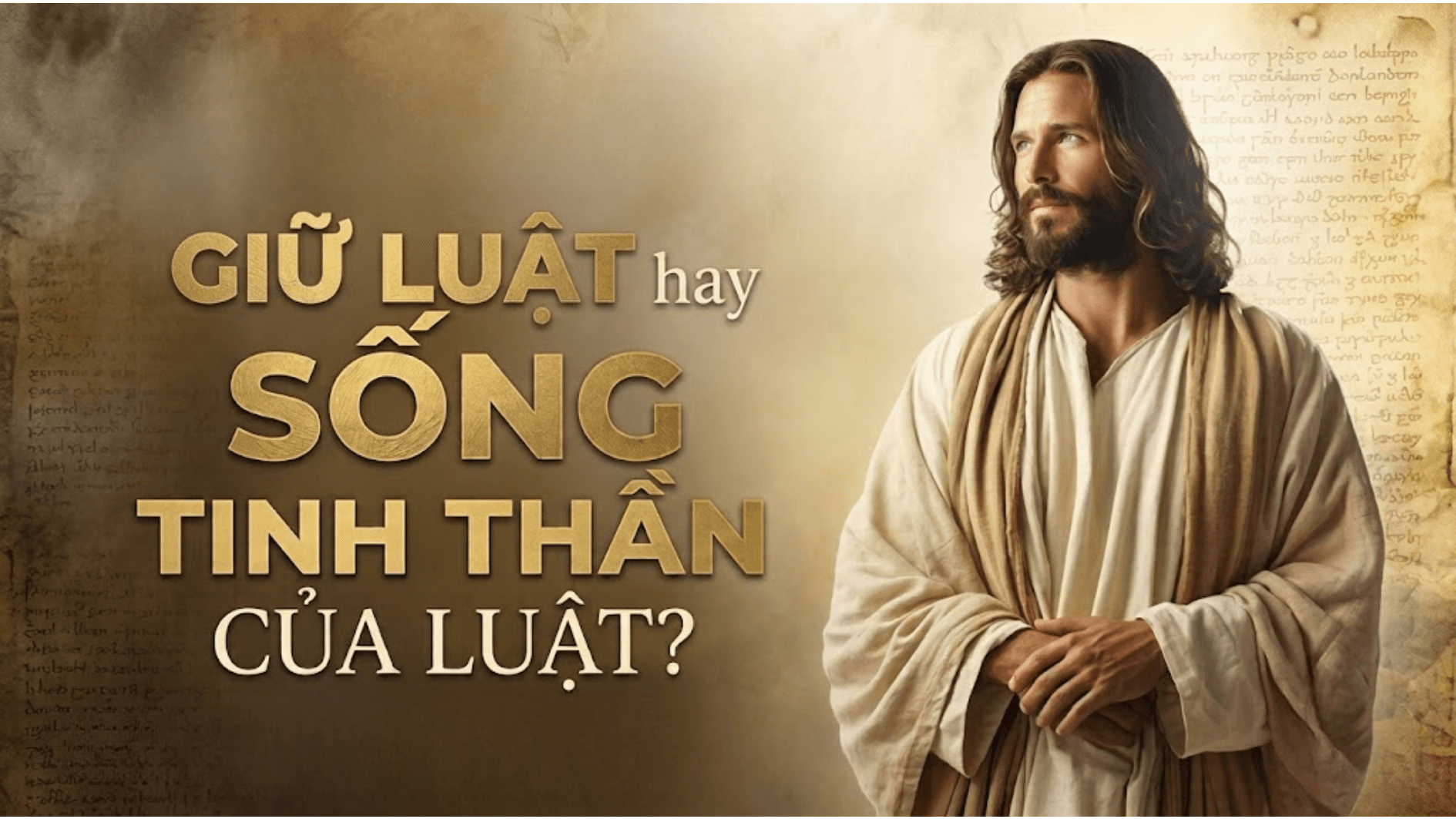 Giữ luật hay sống tinh thần của luật?