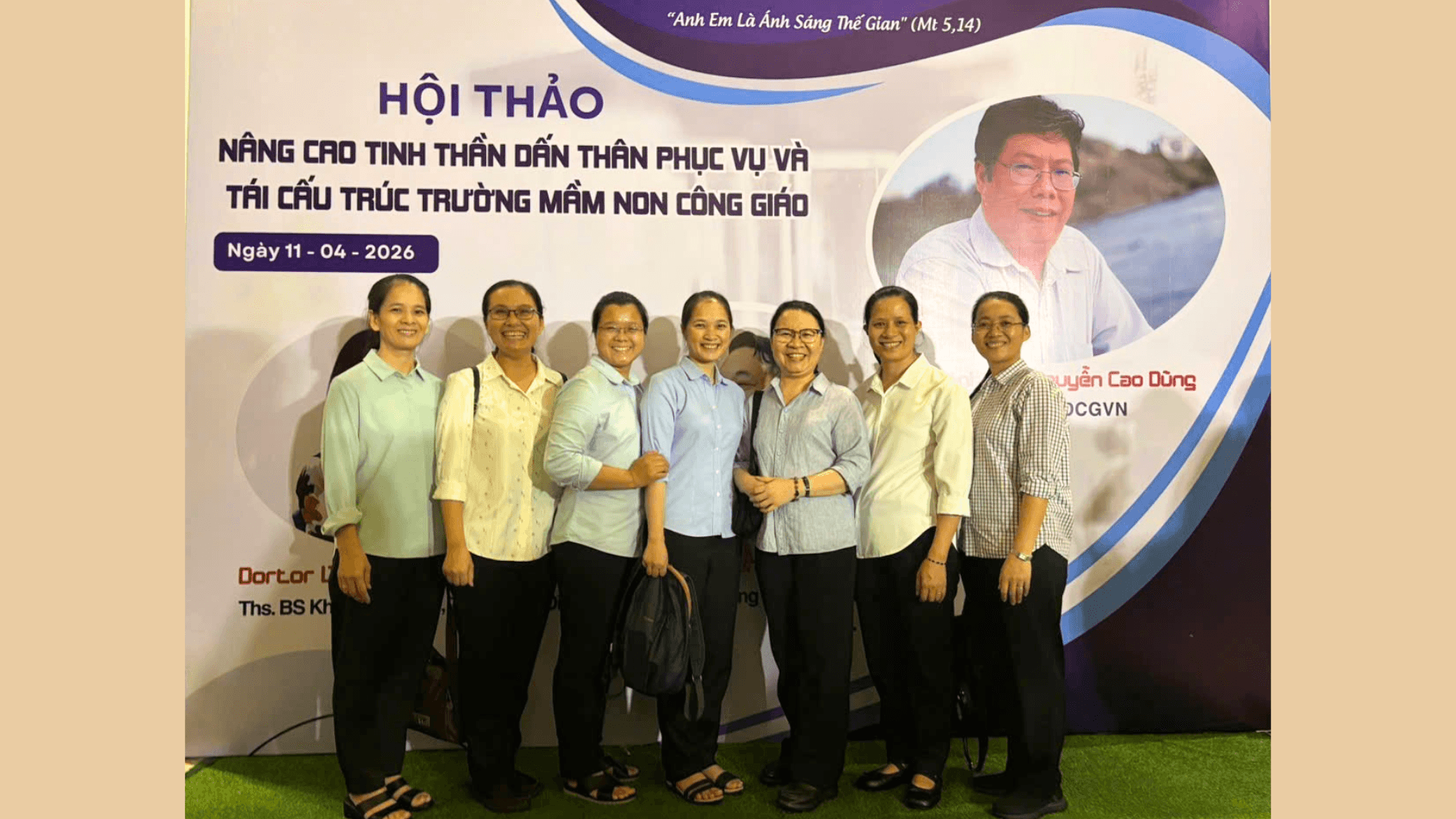 Hội thảo: Nâng cao tinh thần dấn thân phục vụ và tái cấu trúc trường mầm non Công giáo