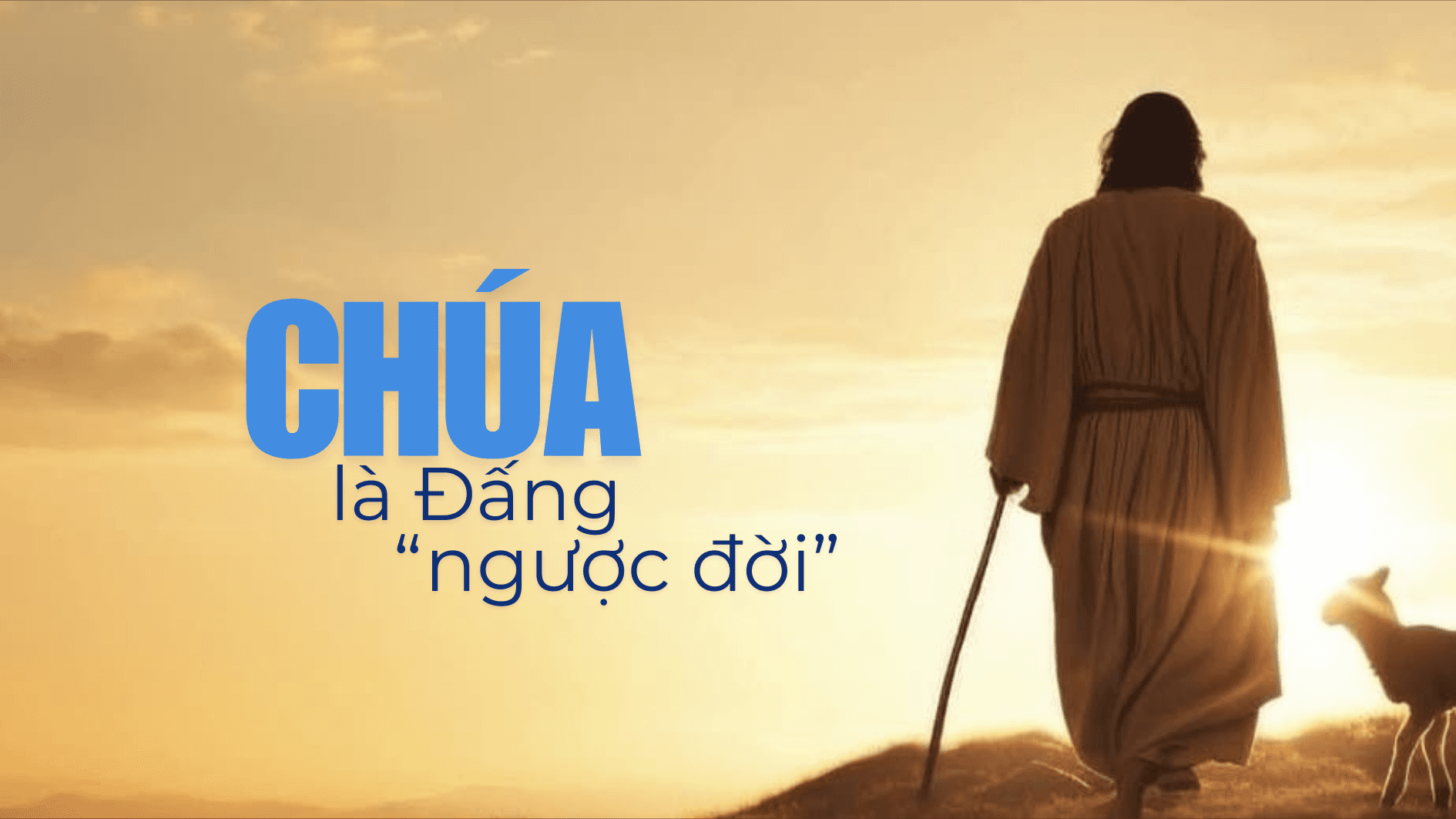 Chúa là Đấng "ngược đời"
