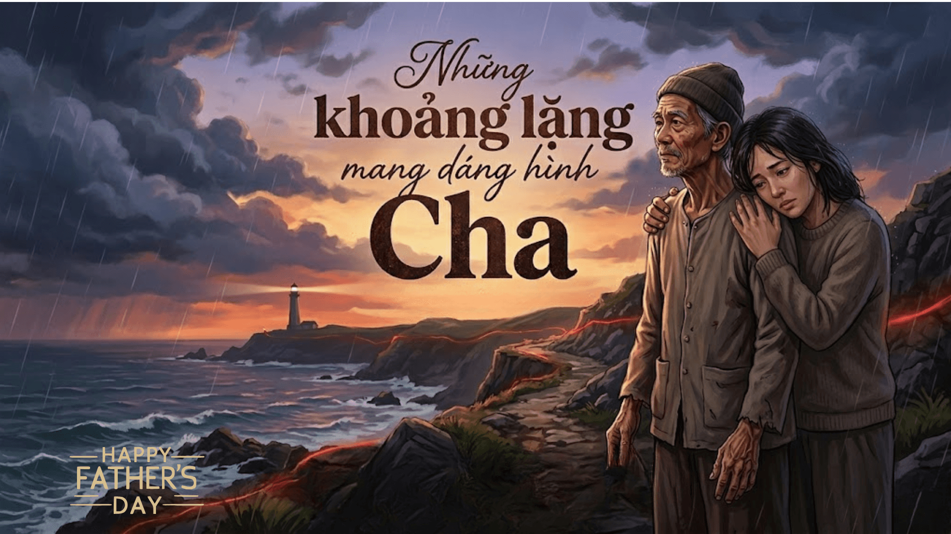 Những khoảng lặng mang dáng hình cha