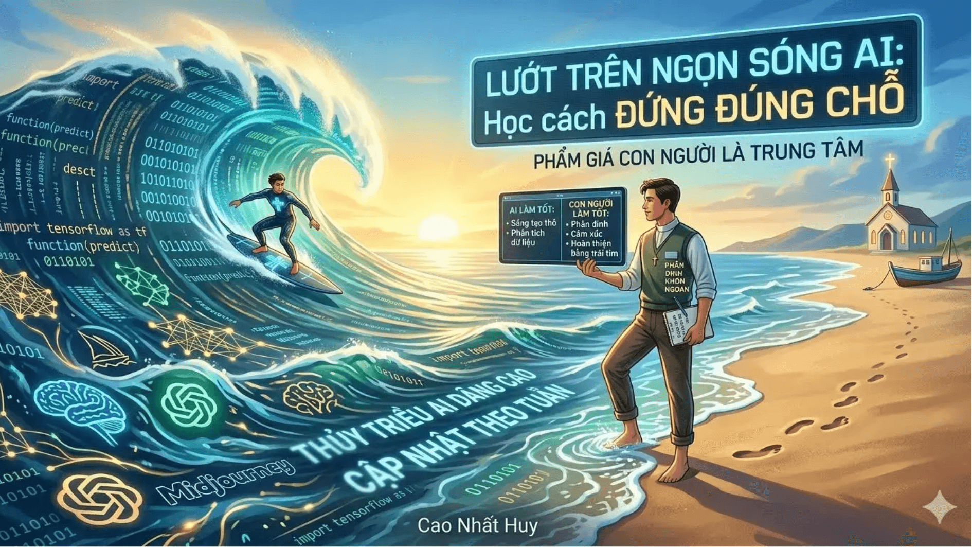 Lướt trên ngọn sóng AI - Học cách đứng đúng chỗ