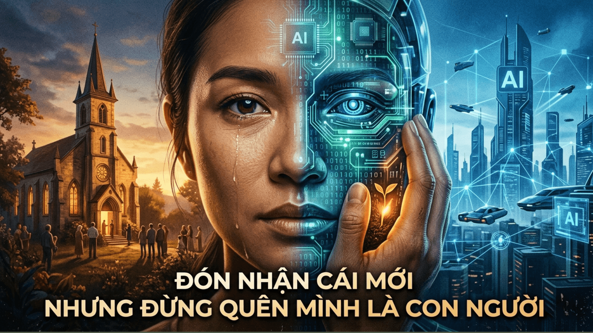 Đón nhận cái mới, nhưng đừng quên mình là con người