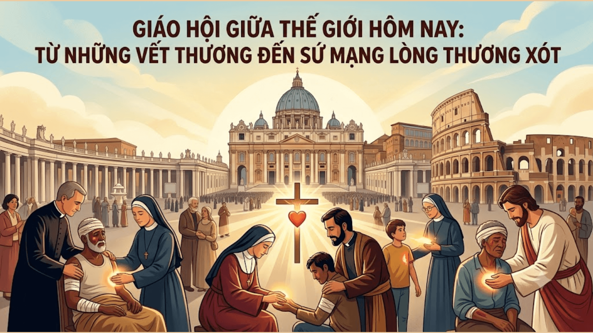 Giáo hội giữa thế giới hôm nay: Từ những vết thương đến sứ mạng lòng thương xót
