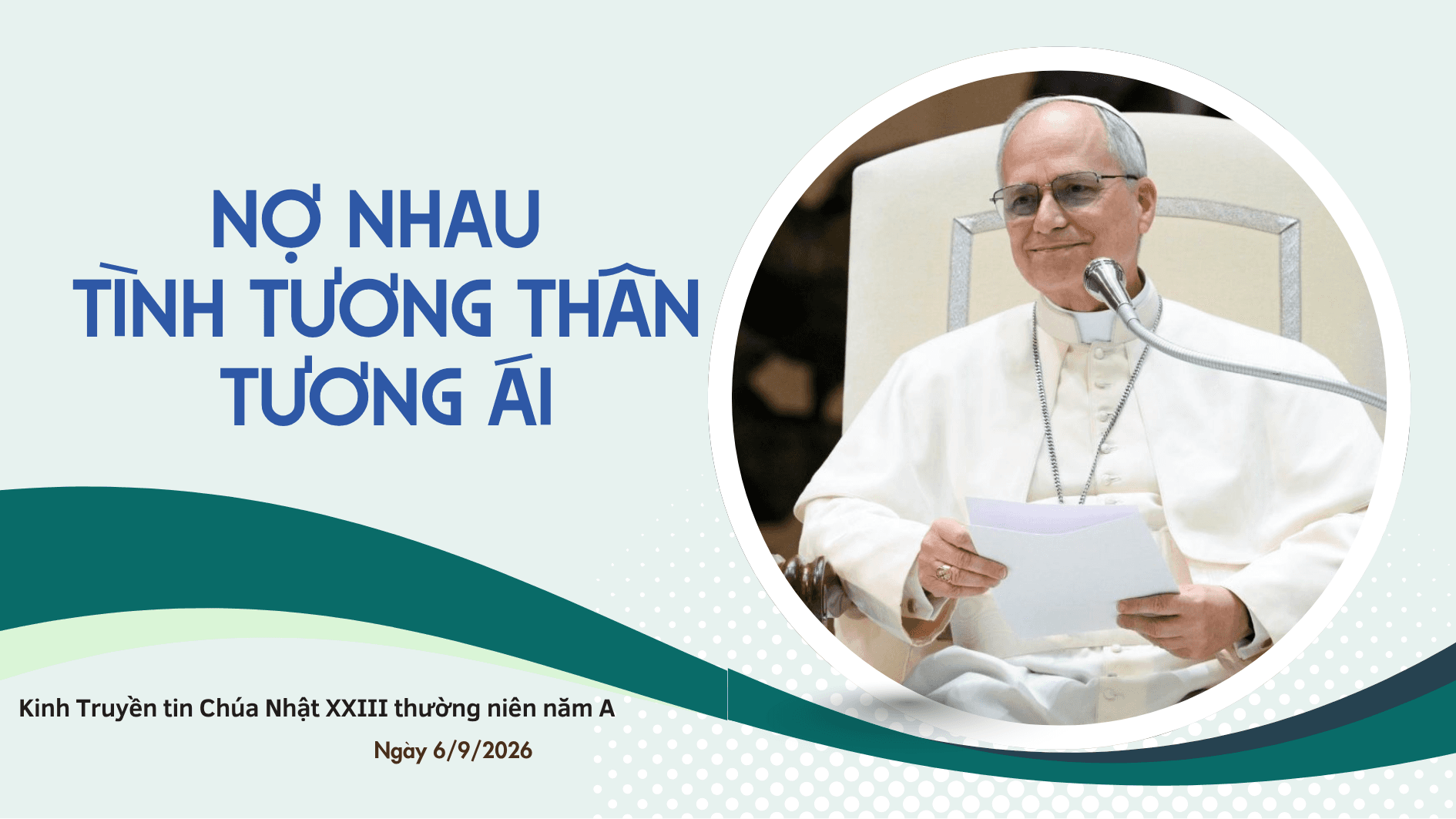Nợ nhau tình tương thân tương ái