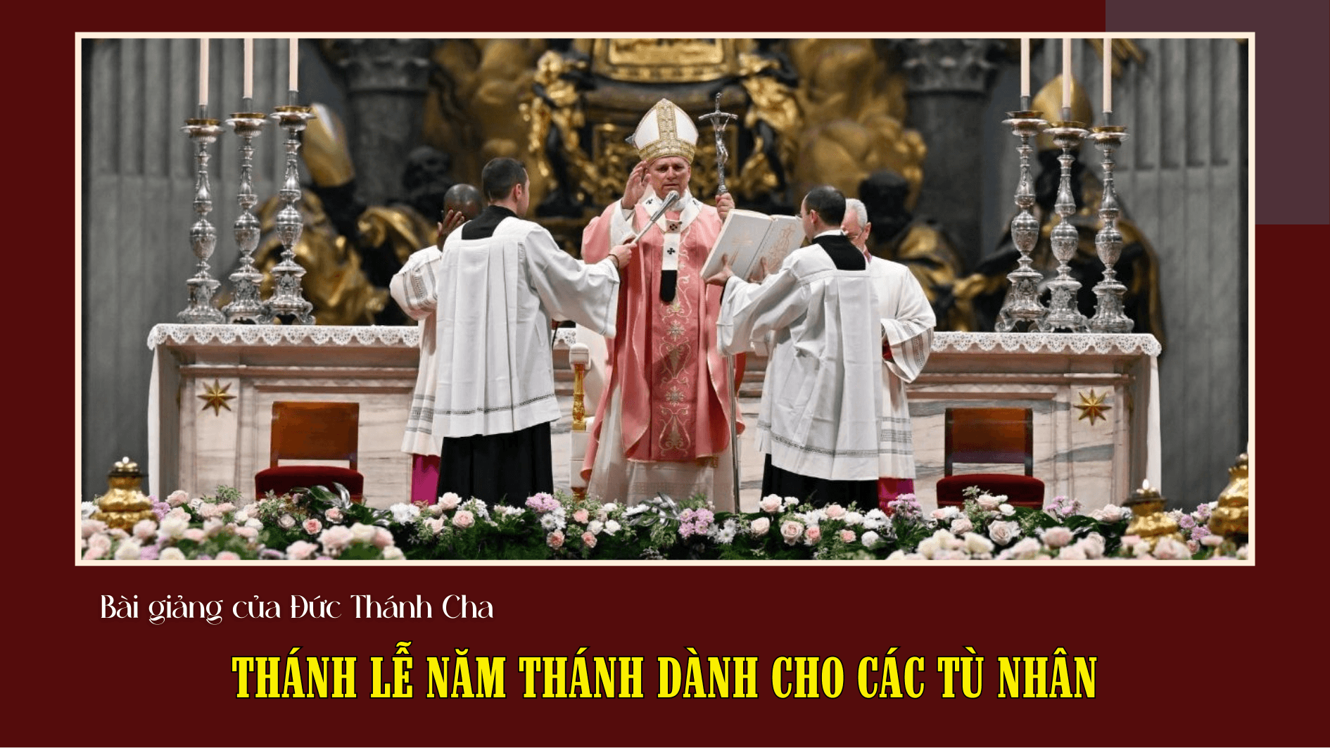 Bài giảng của Đức Thánh Cha trong Thánh lễ Năm Thánh dành cho các tù nhân