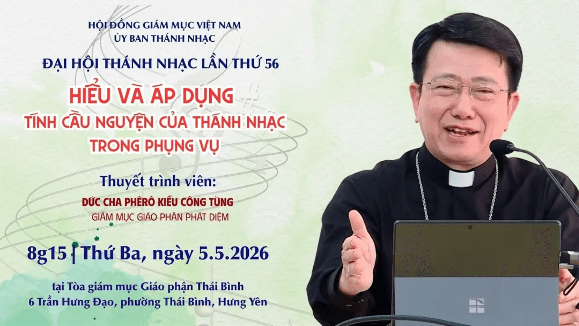 Uý ban Thánh nhạc: Hội thảo Thánh nhạc lần thứ 56 - "Hiểu và áp dụng tính cầu nguyện của thánh nhạc trong Phụng vụ