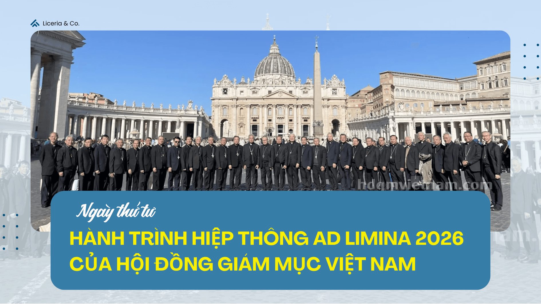 Hành trình hiệp thông Ad Limina 2026 của Hội đồng Giám mục Việt Nam - Ngày thứ IV