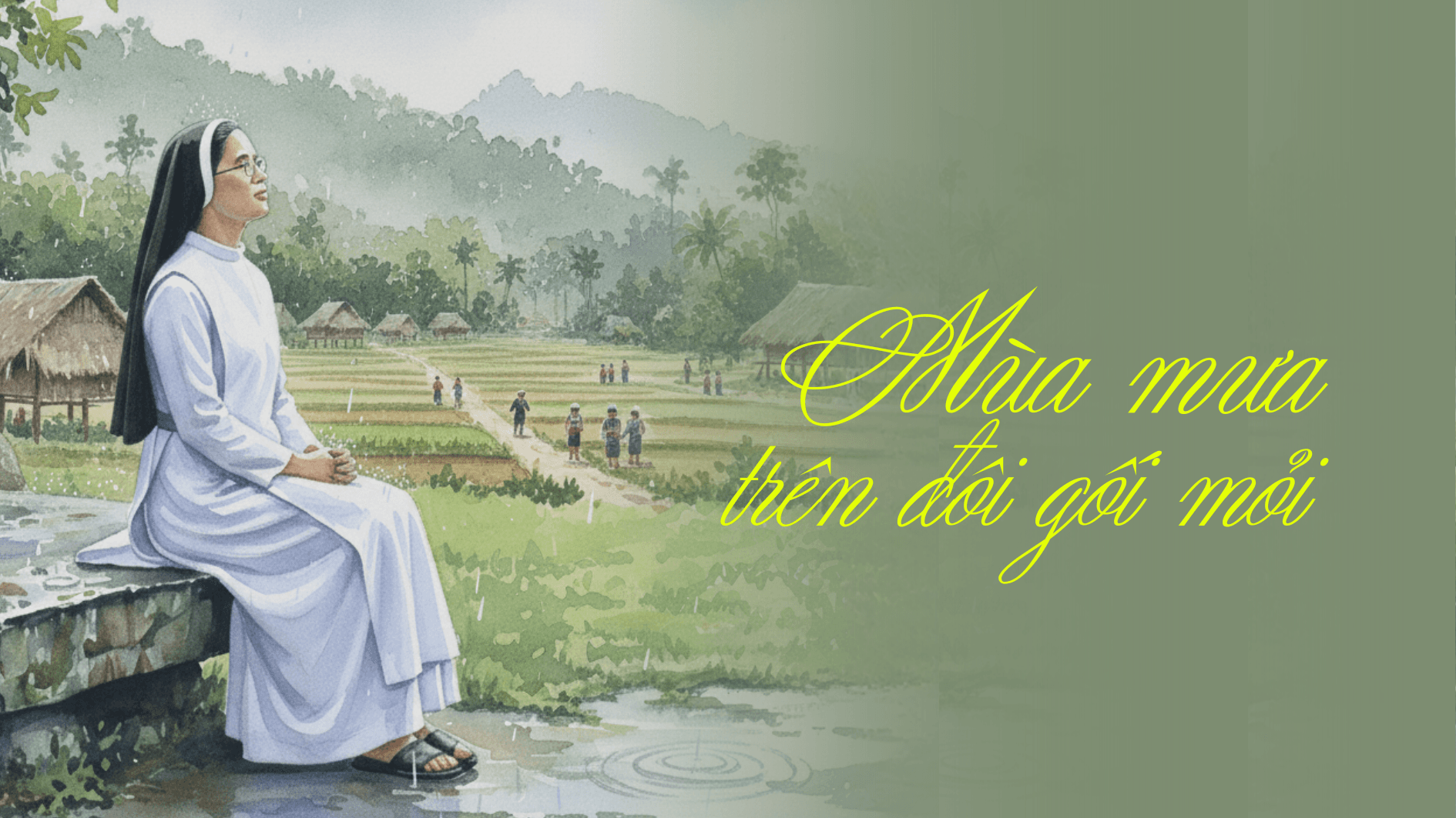 Mùa mưa trên đôi gối mỏi