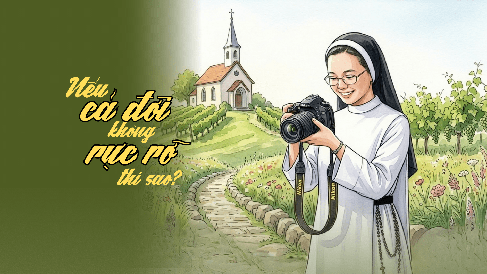 "Nếu cả đời không rực rỡ thì sao?"