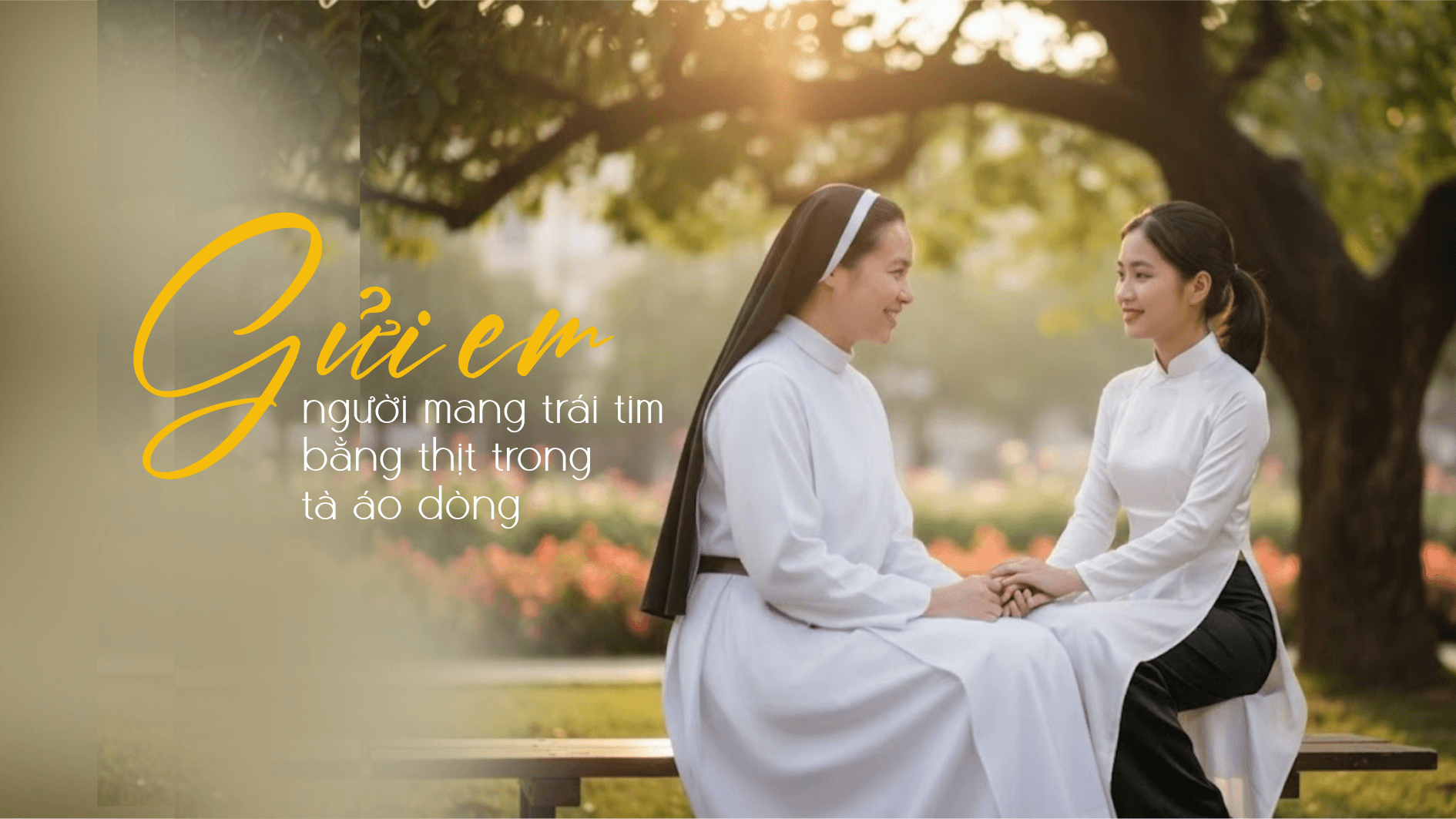 Gửi em, người mang trái tim bằng thịt bên trong tà áo dòng