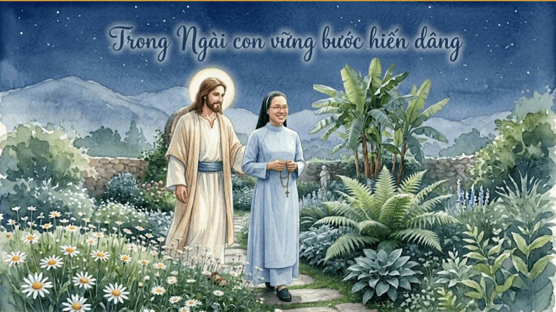 Trong Ngài con vững bước hiến dâng